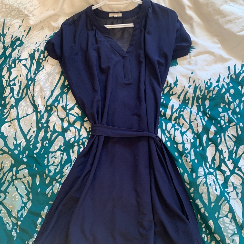 Navy Blue Dress